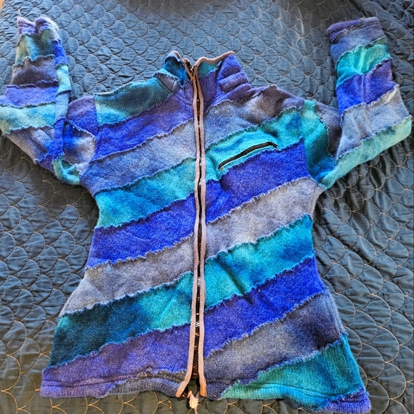 Women's wool coat - Picture 2 of 2